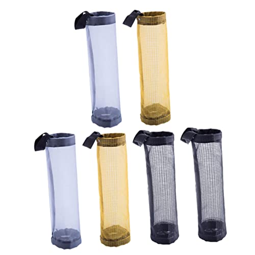 SOLUSTRE 6stücke Mülltütenspender Aus Polyester Mit Lanyard Hängender Plastiktütenhalter Als Taschenorganizer Für Küche Und Bad Wiederverwendbarer Müllbeutelhalter Für Einkaufstüten Und Pla SOLUSTRE 6stücke Mülltütenspender Aus Polyester Mit Lanyard Hängender Plastiktütenhalter Als Taschenorganizer Für Küche Und Bad Wiederverwendbarer Müllbeutelhalter Für Einkaufstüten Und Pla von SOLUSTRE