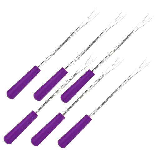 SOLUSTRE 6 Stück Teiliges Edelstahl Obst Käsefondue Gabelset mit Hitzebeständigem Griff für Grill Picknick und Camping Ergonomisch und Leicht zu Reinigen Wiederverwendbar und Robust SOLUSTRE 6 Stück Teiliges Edelstahl Obst Käsefondue Gabelset mit Hitzebeständigem Griff für Grill Picknick und Camping Ergonomisch und Leicht zu Reinigen Wiederverwendbar und Robust von SOLUSTRE