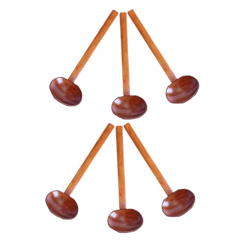 SOLUSTRE 6 Stück Teiliges Japanische Ramen Holzlöffel mit Langem Hitzebeständigem Griff Polierte Oberfläche Vielseitig für Suppe Brei Hot Pot Kochen und Servieren im Haushalt und Restaurant SOLUSTRE 6 Stück Teiliges Japanische Ramen Holzlöffel mit Langem Hitzebeständigem Griff Polierte Oberfläche Vielseitig für Suppe Brei Hot Pot Kochen und Servieren im Haushalt und Restaurant von SOLUSTRE