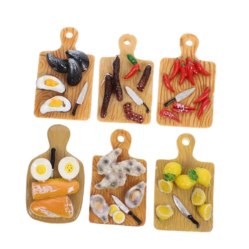 SOLUSTRE 6 Stück Teiliges Lebensmittel Kühlschrankmagnete aus Farbechtem Harz Kreative Magnetische Dekoration für Küche Büro Whiteboard Stabile Haftung Vielseitig Einsetzbar SOLUSTRE 6 Stück Teiliges Lebensmittel Kühlschrankmagnete aus Farbechtem Harz Kreative Magnetische Dekoration für Küche Büro Whiteboard Stabile Haftung Vielseitig Einsetzbar von SOLUSTRE