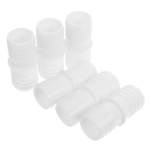 SOLUSTRE 6 Stück Teiliges Poolschlauch Adapter aus Robustem Flexibler Schnellverbinder für Poolpumpen und Filtersysteme Vielseitig Kompatibel Einfache und Schnelle Schlauchverbindung von SOLUSTRE