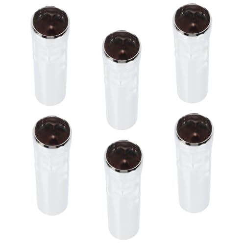 SOLUSTRE 6 Stück Teiliges Retro Kronleuchter Lampenhalter Rohre aus Gerade Lampenfassung Hüllen DIY Ersatzteile für Europäische Kerzenleuchter Robust und Langlebig Sandnickel SOLUSTRE 6 Stück Teiliges Retro Kronleuchter Lampenhalter Rohre aus Gerade Lampenfassung Hüllen DIY Ersatzteile für Europäische Kerzenleuchter Robust und Langlebig Sandnickel von SOLUSTRE