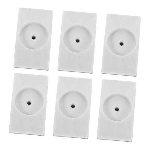 SOLUSTRE 6 Stück Teiliges Wandschutzpads Druckmontierte Schutzkappen mit Mittelloch Kratzfester Wand Türrahmenschutz für Kindersicherung Kompatibel Langlebig und Robust SOLUSTRE 6 Stück Teiliges Wandschutzpads Druckmontierte Schutzkappen mit Mittelloch Kratzfester Wand Türrahmenschutz für Kindersicherung Kompatibel Langlebig und Robust von SOLUSTRE