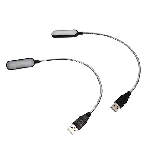 SOLUSTRE 6stücke USB Laptop Leselampe Tragbare Mini USB Licht Für Notebook Design Für Verschiedene Beleuchtungsumgebungen Für Studium Und Büro von SOLUSTRE