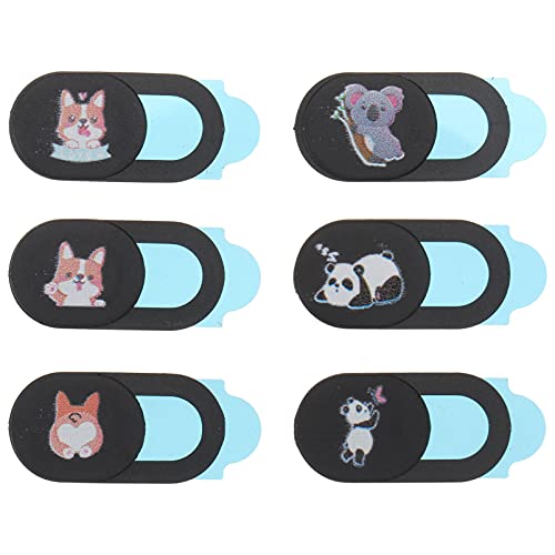 SOLUSTRE 6Pcs Webcam Abdeckung Rutsche Cartoon Tier Web Cam Abdeckung Blocker für Laptop Computer Pc Tablet Kamera Komplette Schützen Gegen Überwachung SOLUSTRE 6Pcs Webcam Abdeckung Rutsche Cartoon Tier Web Cam Abdeckung Blocker für Laptop Computer Pc Tablet Kamera Komplette Schützen Gegen Überwachung von SOLUSTRE