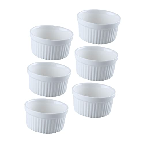SOLUSTRE 6Stücke Keramik Backschalen Pudding und Dessert Servierschalen für Eier Kuchen Obst und und Hygienisch SOLUSTRE 6Stücke Keramik Backschalen Pudding und Dessert Servierschalen für Eier Kuchen Obst und und Hygienisch von SOLUSTRE