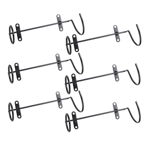 SOLUSTRE 6stücke Weinregale Aus Metall Schwarz Zum Aufhängen Wand Weinflaschenhalter Weinregal Für Rotweinflaschen SOLUSTRE 6stücke Weinregale Aus Metall Schwarz Zum Aufhängen Wand Weinflaschenhalter Weinregal Für Rotweinflaschen von SOLUSTRE