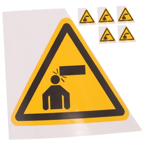 SOLUSTRE 6stücke Achtung Kopf Schild Warnschild Niedrige Decke Selbstklebend Wandaufkleber Sicherheitsschilder Für Geringe Durchfahrtshöhe SOLUSTRE 6stücke Achtung Kopf Schild Warnschild Niedrige Decke Selbstklebend Wandaufkleber Sicherheitsschilder Für Geringe Durchfahrtshöhe von SOLUSTRE