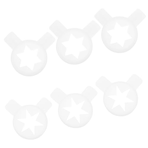 SOLUSTRE 6stücke Teilige Eismaschinen-dekorationsdüsen Aus Kunststoff Eismaschinen-dispenserdüse Eiscreme-dekorationsspitze Glasurdüsen Für Eisspender Schnelle Montage Und Reinigung SOLUSTRE 6stücke Teilige Eismaschinen-dekorationsdüsen Aus Kunststoff Eismaschinen-dispenserdüse Eiscreme-dekorationsspitze Glasurdüsen Für Eisspender Schnelle Montage Und Reinigung von SOLUSTRE