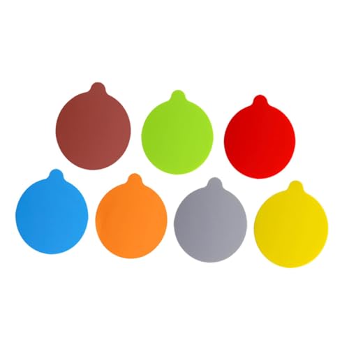 SOLUSTRE 7 Stück Teiliges Silikon öffnungspad rutschfeste und Hitzebeständige Flaschenöffner Gripper matten Multifunktionale Flexible Jar Opener Pads in Farben für Leichtes Öffnen und SOLUSTRE 7 Stück Teiliges Silikon öffnungspad rutschfeste und Hitzebeständige Flaschenöffner Gripper matten Multifunktionale Flexible Jar Opener Pads in Farben für Leichtes Öffnen und von SOLUSTRE