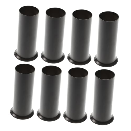 SOLUSTRE 8 Stück Teiliges Kerzenhülsen für Deckenleuchten Vintage Candelabra-sockelschutzhüllen Stilvolle Lichtabdeckung für Gemütliche Romantische Beleuchtung bei Festen und Wohnraumdeko von SOLUSTRE