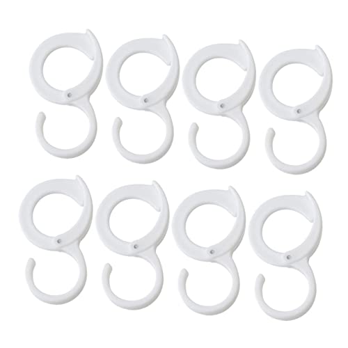 SOLUSTRE 8 Stück Teiliges S form Haken Winddichte Kleiderhaken für Schrank Vielseitige Handtuchhalter für Küche Bad Schlafzimmer und Wohnbereich Praktische Aufhängelösung SOLUSTRE 8 Stück Teiliges S form Haken Winddichte Kleiderhaken für Schrank Vielseitige Handtuchhalter für Küche Bad Schlafzimmer und Wohnbereich Praktische Aufhängelösung von SOLUSTRE