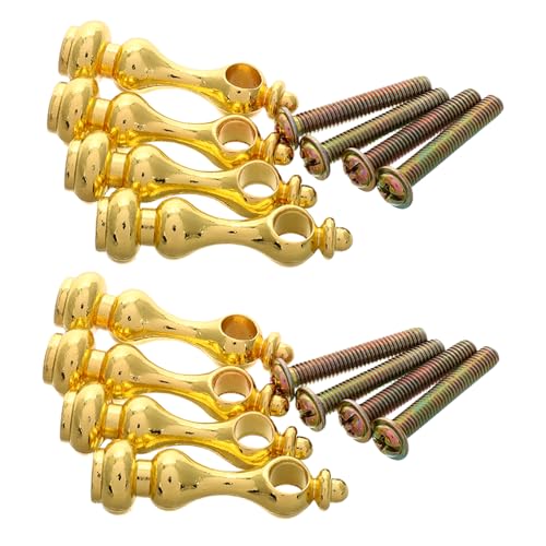 SOLUSTRE 8pcs Multi Funktionales Glasgeländer Postkappe Eisenbaluster Spindeln Dekorative Handwerksspindeln Für Möbel Einfache Installation Und Entfernung Für Verschiedene Möbelstile von SOLUSTRE
