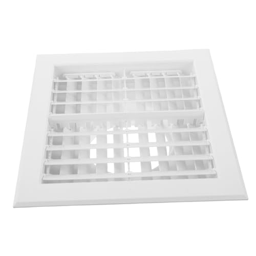 SOLUSTRE Abs Luftauslassgitter mit Verstellbaren Lamellen Langlebiges Kunststoff-return Air Grille für Effiziente Luftzirkulation Einfache Montage Geeignet für Zentrale Klimaanlagen in Wohn SOLUSTRE Abs Luftauslassgitter mit Verstellbaren Lamellen Langlebiges Kunststoff-return Air Grille für Effiziente Luftzirkulation Einfache Montage Geeignet für Zentrale Klimaanlagen in Wohn von SOLUSTRE