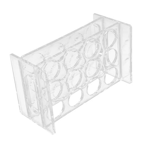 SOLUSTRE Acrylständer Getränke Trinkplatte Brillenschrank Bar Für Zuhause Whiskygläser Display Flaschenregal Trinkgeschirr Becher Display Weinglashalter Ständer Becher Tasse von SOLUSTRE