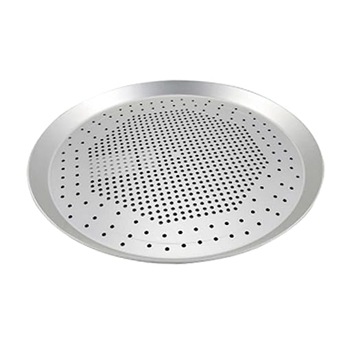 SOLUSTRE Aluminium Perforiertes Backblech Hitzebeständig Rostfrei Leichtes Pizza Backblech mit Hoher Wärmeleitfähigkeit Korrosionsbeständig und Einfach zu Reinigen SOLUSTRE Aluminium Perforiertes Backblech Hitzebeständig Rostfrei Leichtes Pizza Backblech mit Hoher Wärmeleitfähigkeit Korrosionsbeständig und Einfach zu Reinigen von SOLUSTRE