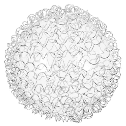 SOLUSTRE Aluminiumdraht Lampenschirm mit Dekorativer Lampenschirm für Pendelleuchten Durchmesser für Wohnzimmer und Stilvolle Raumgestaltung von SOLUSTRE