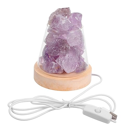 SOLUSTRE Duftlampe Kristallstein Wohnlampe Aromatherapie Licht Ohne Essenzöl Duftölbrenner Dekorative Lampe Nachtlicht Für Schlafzimmer Büro SOLUSTRE Duftlampe Kristallstein Wohnlampe Aromatherapie Licht Ohne Essenzöl Duftölbrenner Dekorative Lampe Nachtlicht Für Schlafzimmer Büro von SOLUSTRE