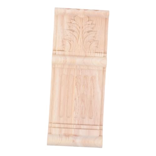 SOLUSTRE DIY Holzapplikationen Für Möbel Unlackierte Möbelverzierungen Aus Holz Geschnitzte Onlays Für Türen Schränke Spiegel Und Deko-Elemente Inspiriert Von Römischen Säulen von SOLUSTRE