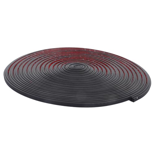 SOLUSTRE Autotürdichtung Selbstklebend Dicke Türdichtung Gummidichtung für Auto Schalldicht Staubdicht Vibrationsdämpfend Einfache Montage für Türrahmen Kofferraum und Motorhaube von SOLUSTRE