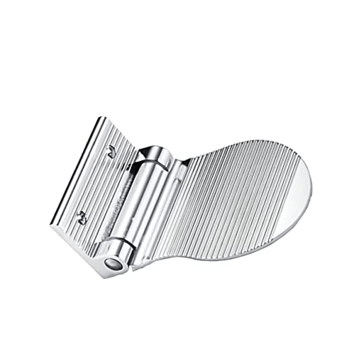 SOLUSTRE Badezimmer Fußstütze aus Antirutsch Pedal für Badewanne für Sicheres Rasieren und Anziehen Silberne Fußablage von SOLUSTRE