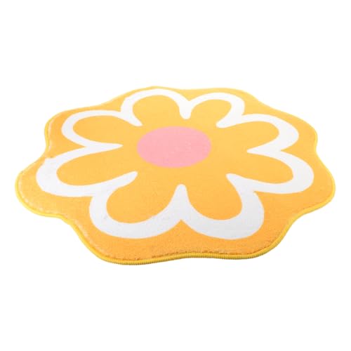 SOLUSTRE Blumenform Teppich rutschfest Weiche Bodenmatte für Schlafzimmer und Wohnzimmer Praktisch und Dekorativ als für Einweihungspartys SOLUSTRE Blumenform Teppich rutschfest Weiche Bodenmatte für Schlafzimmer und Wohnzimmer Praktisch und Dekorativ als für Einweihungspartys von SOLUSTRE