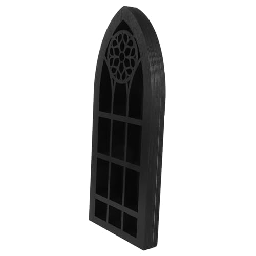 SOLUSTRE Boho Holz Wandregal Kristallhalter Kleines Display Regal Vielseitig für Steine Dekoration Halloween Party Raum Organizer Sicher Schadstofffrei Stilvoll von SOLUSTRE