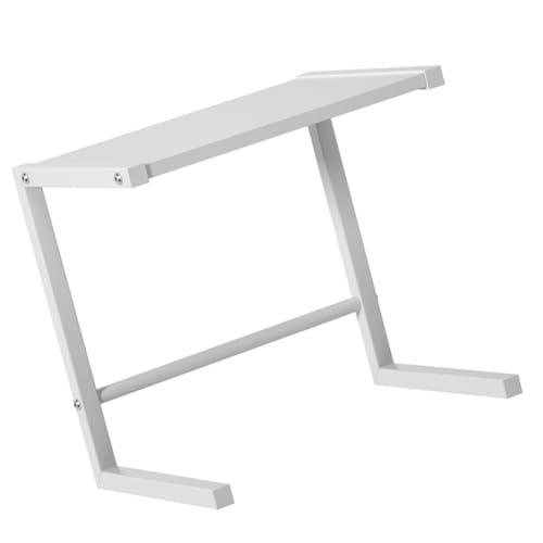 SOLUSTRE Carbonstahl Ofenständer mit Doppeltem Ablagefach Platzsparender Küchenorganizer für Mikrowelle Backofen Heißluftfritteuse und Kleine Haushaltsgeräte Stabiler Ofenhalter für SOLUSTRE Carbonstahl Ofenständer mit Doppeltem Ablagefach Platzsparender Küchenorganizer für Mikrowelle Backofen Heißluftfritteuse und Kleine Haushaltsgeräte Stabiler Ofenhalter für von SOLUSTRE