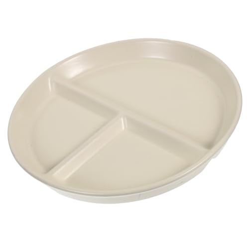 SOLUSTRE Ceramic Divided Plate Fächer Portion Control Teller für Erwachsene für Gesunde aus Hochwertigem Keramikmaterial für Hochzeiten Partys und Feiertage SOLUSTRE Ceramic Divided Plate Fächer Portion Control Teller für Erwachsene für Gesunde aus Hochwertigem Keramikmaterial für Hochzeiten Partys und Feiertage von SOLUSTRE
