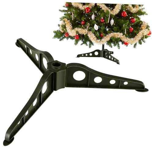 SOLUSTRE Christbaumständer Halterung für den Weihnachtsbaum gefälschter Baumständerhalter weihnachtsbaumständer weihnschtsbaumständer künstliche weihnachtsbäume kerzenhalter Baum Steht Abs von SOLUSTRE