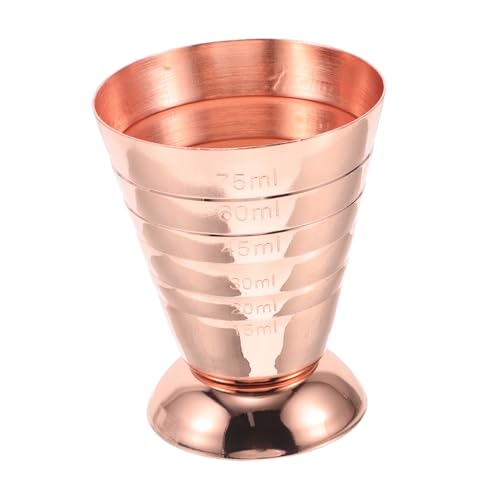 SOLUSTRE Cocktail Jigger Einfache Bedienung Präzise Messung für Bar und Zuhause Robust und Pflegeleicht Bartender Werkzeug für Kreative Cocktails von SOLUSTRE
