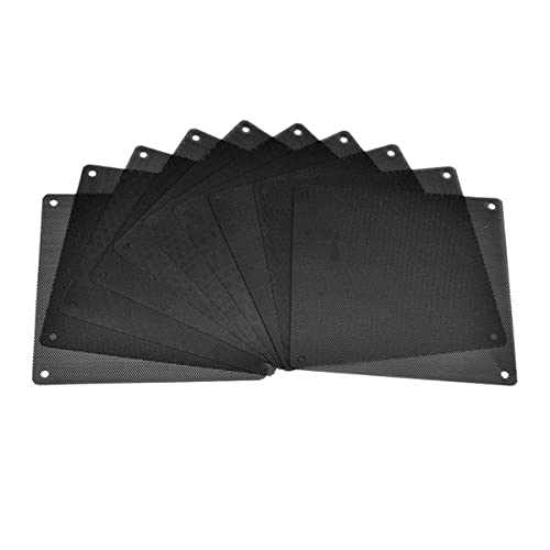 SOLUSTRE Computer-Lüfterfilter 1Bag15pcs Abdeckung Lüfter PVC für Netzbeutel Mesh Computer Dicke Kühler Zubehör Filter Schwarz Xmm Gehäuseschutz Mm Computerfilter von SOLUSTRE