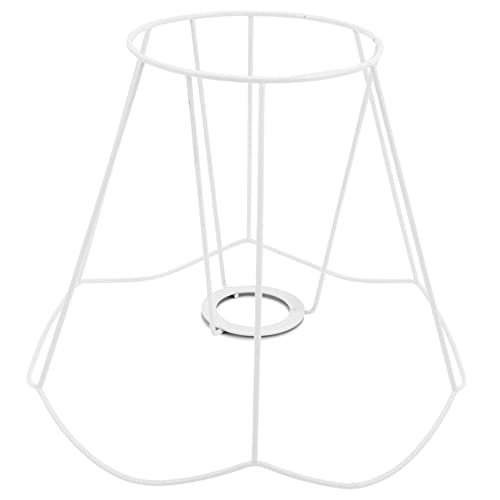 SOLUSTRE DIY Lampenschirm Ring Fassung Robustes Gestell für Kreative Tisch und Stehlampen Design Einfach zu Gestalten für Deckenleuchten und Kronleuchter von SOLUSTRE