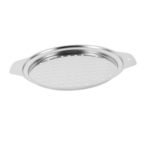 SOLUSTRE Dampfgarer Aus Edelstahl Nudel Und Gemüse Multifunktionsdeckel Fleisch Und Meeresfrüchtekocher Dampfgestell Spaghettisieb Aus Edelstahl Wok Dampfgestell Kocher Dampfkorb von SOLUSTRE