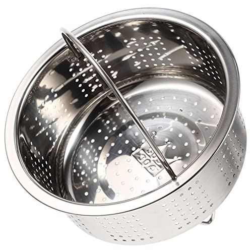SOLUSTRE Dampfgarer Einsatz Multifunktionales Dampfkörbchen für Reis Gemüse und für Eintöpfe Topf Dämpfen und Gesunde Küche SOLUSTRE Dampfgarer Einsatz Multifunktionales Dampfkörbchen für Reis Gemüse und für Eintöpfe Topf Dämpfen und Gesunde Küche von SOLUSTRE