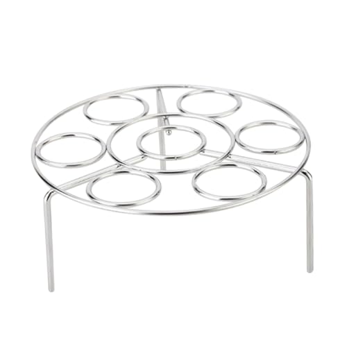 SOLUSTRE Dampfgarer Rack Küchen Steamer Eierhalter Vielseitig Einsetzbar als Kühl und Topfständer Hitzebeständig für Sicheres Dämpfen von Lebensmitteln von SOLUSTRE