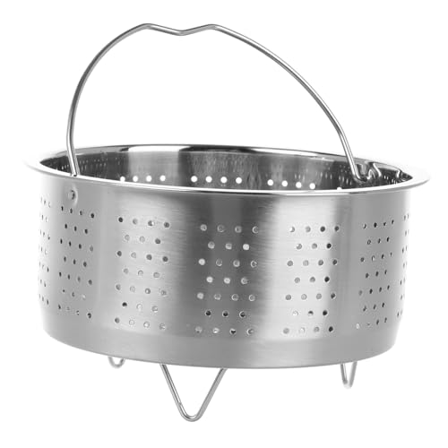 SOLUSTRE Dampfkorb mit Griff und Stand Wiederverwendbarer Dämpfeinsatz für Töpfe Vielseitig Einsetzbar für Gemüse Fisch und Reisgerichte SOLUSTRE Dampfkorb mit Griff und Stand Wiederverwendbarer Dämpfeinsatz für Töpfe Vielseitig Einsetzbar für Gemüse Fisch und Reisgerichte von SOLUSTRE