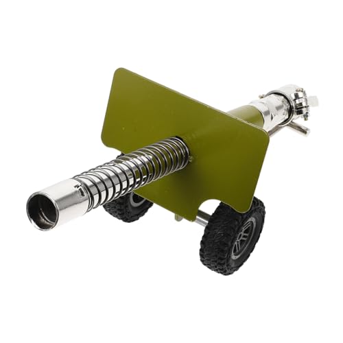 SOLUSTRE Dekoratives Kanonenmodell Aus Edelstahl Tischfiguren Für Schreibtisch Vintage-kanonendekor Als Wohnzimmer Oder Schlafzimmerdeko Robust Und Langlebig von SOLUSTRE