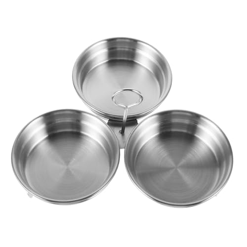 SOLUSTRE Dip Schalen – 304 Wiederverwendbar für Dips und Dressings 3 Stück mit Halterung SOLUSTRE Dip Schalen – 304 Wiederverwendbar für Dips und Dressings 3 Stück mit Halterung von SOLUSTRE