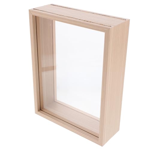SOLUSTRE Diy Shadow Box Bilderrahmen Dichte Holzplatte Getrocknete Blumen Display Aufhängen und Hinstellen Tiefe Rahmen für Dekoration Vielseitiger Trockenblumen Bilderrahmen SOLUSTRE Diy Shadow Box Bilderrahmen Dichte Holzplatte Getrocknete Blumen Display Aufhängen und Hinstellen Tiefe Rahmen für Dekoration Vielseitiger Trockenblumen Bilderrahmen von SOLUSTRE