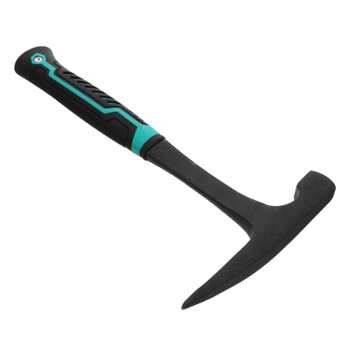 SOLUSTRE Doppelkopf Hammer mit Spitzem und Flachem Kopf Carbonstahl Mining Hammer Robuste Einhornstruktur für Outdoor-geowissenschaftliche Leichtes Tragbares Werkzeug für Feldexpeditionen von SOLUSTRE