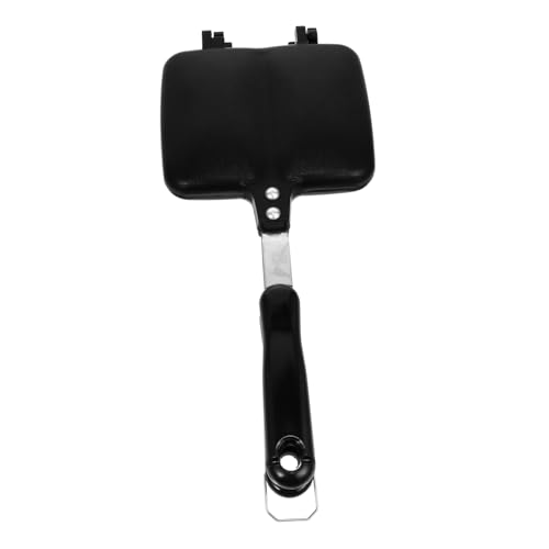 SOLUSTRE Doppelseitige Sandwichform aus Aluminiumlegierung Antihaftbeschichtete Backplatte für Gasherd Schnelles und Gleichmäßiges Backen Praktische Bratpfanne für Küche und Outdoor von SOLUSTRE