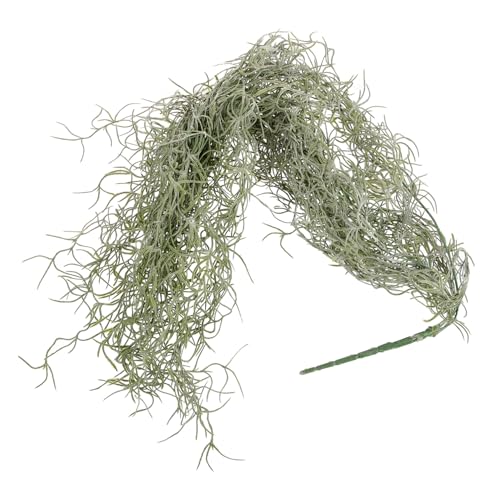 SOLUSTRE Dried Moss Hängend Moos Dekoration Künstlich Langlebig Pflegeleicht Grün Für Innenbereich Garten Büro von SOLUSTRE