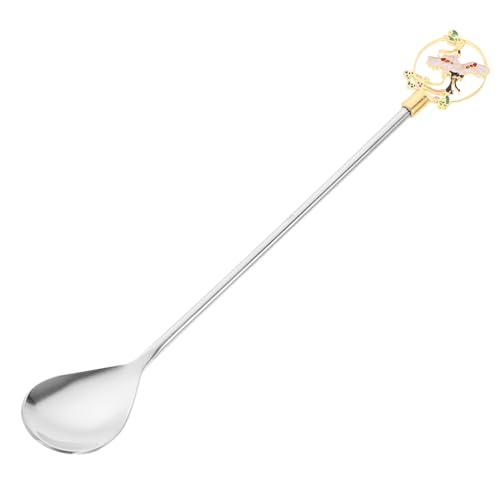 SOLUSTRE Edelstahl Cocktailrührer mit Langem Griff Multifunktionaler Haushalts Cocktaillöffel Langlebig und Vielseitig für Kaffee Tee Getränke und Desserts Komfortabel zu Halten SOLUSTRE Edelstahl Cocktailrührer mit Langem Griff Multifunktionaler Haushalts Cocktaillöffel Langlebig und Vielseitig für Kaffee Tee Getränke und Desserts Komfortabel zu Halten von SOLUSTRE