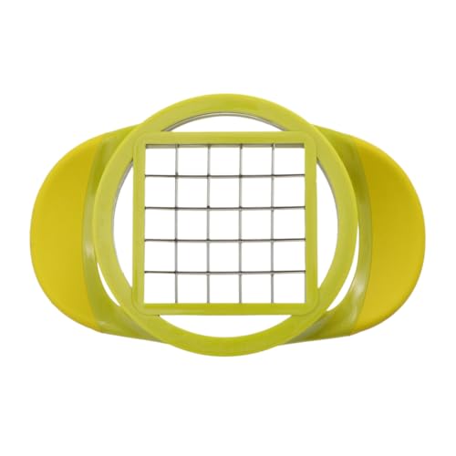 SOLUSTRE Edelstahl Kartoffelpresse Handbetriebene Kartoffel Obstpresse für Feine Streifen Langlebiges Küchenwerkzeug Geeignet für Zuhause und Gastronomie Zufällige Farbe Zufällige Farbe von SOLUSTRE