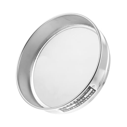 SOLUSTRE Edelstahl Laborsieb Doppelrahmen Mesh Feinmaschiges Wirtschaftliches Prüfsieb für Boden Pulver Metallasche und Robustes Sieb für Analyse und Test im Laborgebrauch SOLUSTRE Edelstahl Laborsieb Doppelrahmen Mesh Feinmaschiges Wirtschaftliches Prüfsieb für Boden Pulver Metallasche und Robustes Sieb für Analyse und Test im Laborgebrauch von SOLUSTRE