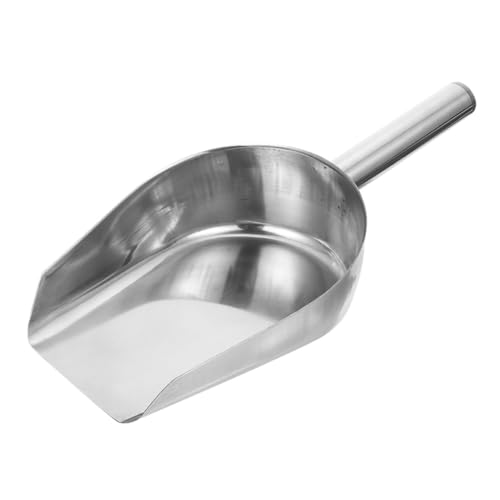 SOLUSTRE Edelstahl Mehrzweck Schaufel Leicht Robust Vielseitig für Eiswürfel Mehl Getreide Kaffee Tee Haustierfutter Praktisch für Küche Bar und Haushalt SOLUSTRE Edelstahl Mehrzweck Schaufel Leicht Robust Vielseitig für Eiswürfel Mehl Getreide Kaffee Tee Haustierfutter Praktisch für Küche Bar und Haushalt von SOLUSTRE