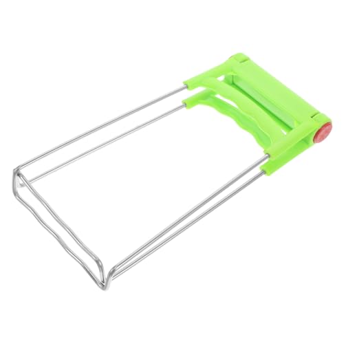 SOLUSTRE Edelstahl Schüsselclip Verbrühung Küchenclip Topfheber Rutschfest Langlebig Leichte Handhabung Kompakt für Heiße Speisen und Dampfplatten Küchenzange Küchenhelfer von SOLUSTRE