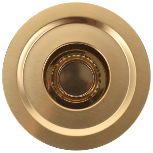 SOLUSTRE Edelstahl Teewärmer Teelicht Halter Hohl Teekannenwärmer für Teekanne Kaffee und Speisen Eleganter Goldener Stövchen ohne Kerze Vielseitig für Warmhalten und Dekoration von SOLUSTRE