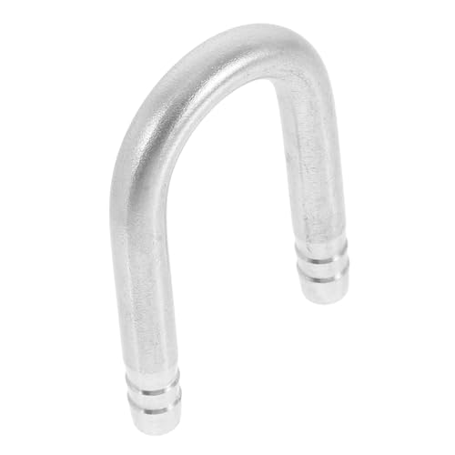 SOLUSTRE Edelstahl U Förmiger Rohrverbinder für Aquarium Wasserfilter und Fischrohr Zubehör Langlebiger Auslaufsicherer U Förmiger Schlauchverbinder für Aquarienanschlüsse von SOLUSTRE